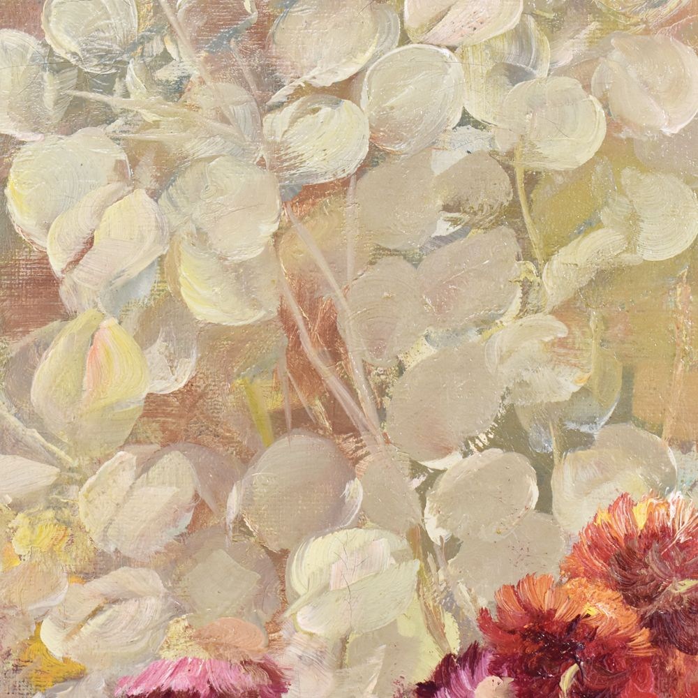 flower-painting-oil-on-canvas-XIX-century-bisgart daisies